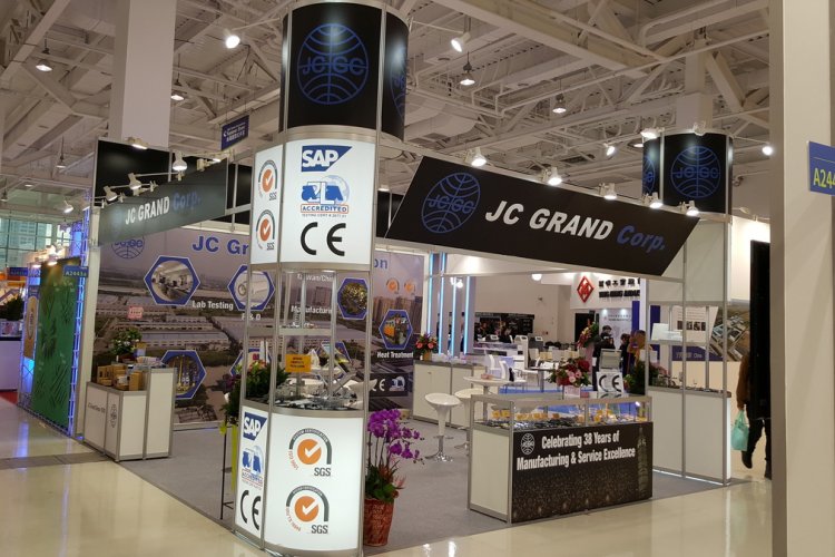 JC Grand Show Booth